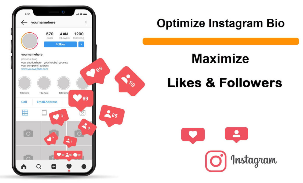 Optimize Instagram Description, Maximize Likes and Followers