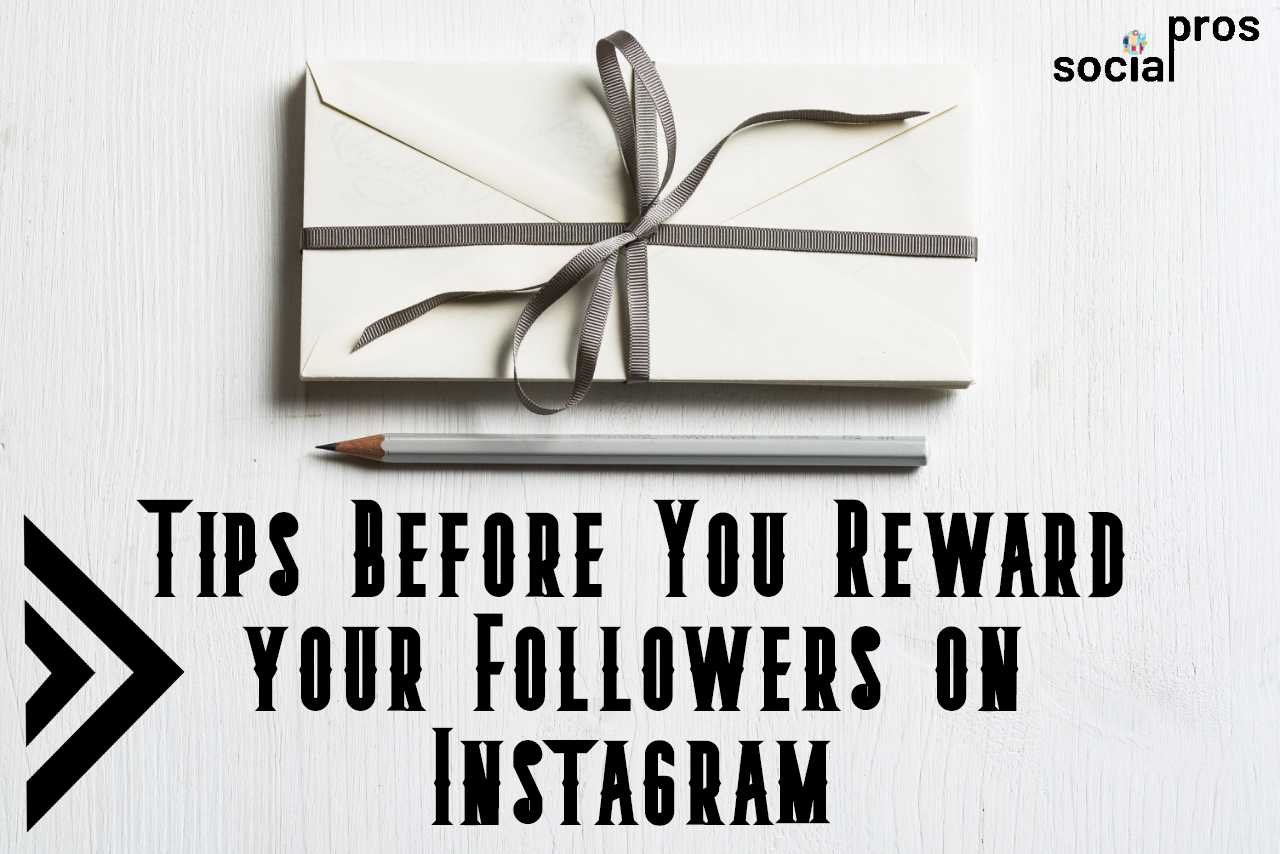 reward your followers on Instagram