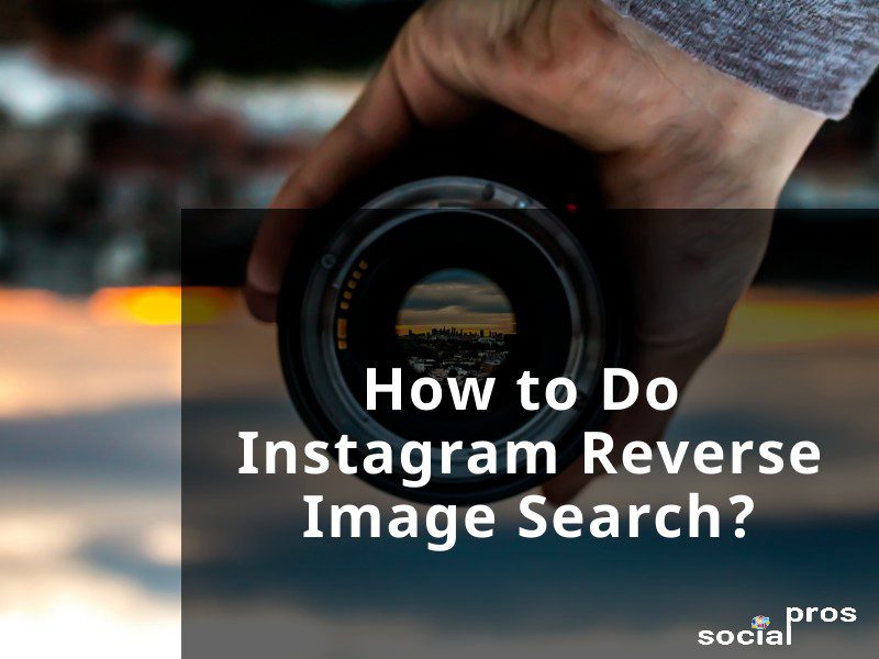 Instagram reverse Image search