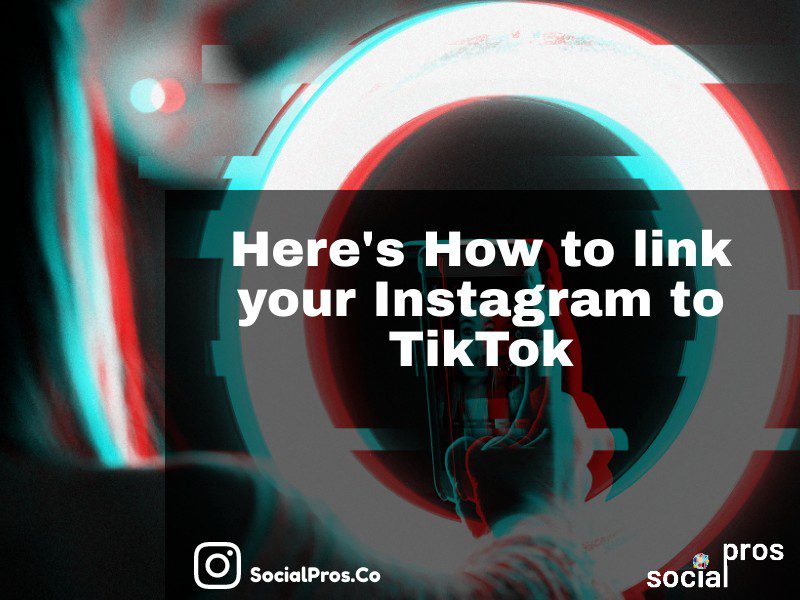 how to link Instagram to TikTok