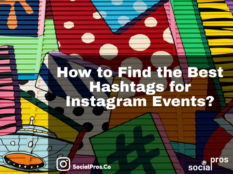 hahstags for Instagram events