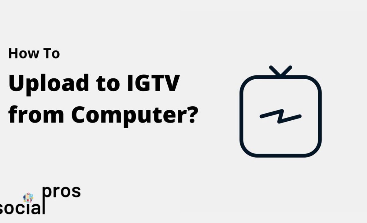 Upload To IGTV From Computer & Schedule it