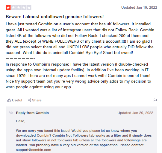 Combin Review: Scam or Real Instagram Growth? 17 Combin for Instagram review