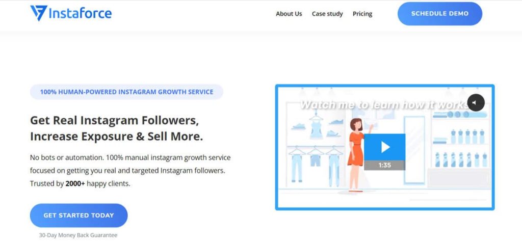 Instaforce Review: *Truth Revealed* Is It Legit In 2022? 1 Instaforce website