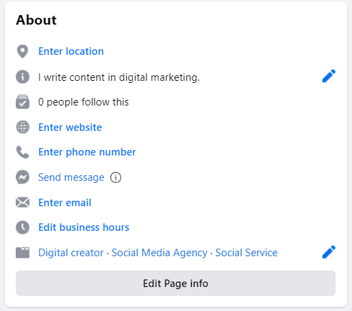 How To Create A Facebook Business Page In 2022 *Best Guide* 6 Include Additional Information On Your Business