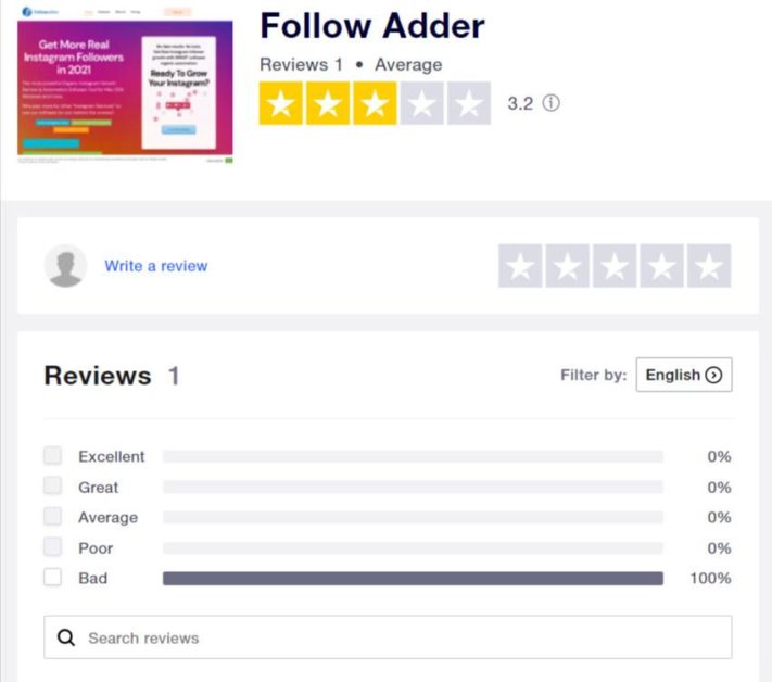 Followadder Review (2022): How Does Instagram Like It? + Best Alternative 4 Followadder Reviews