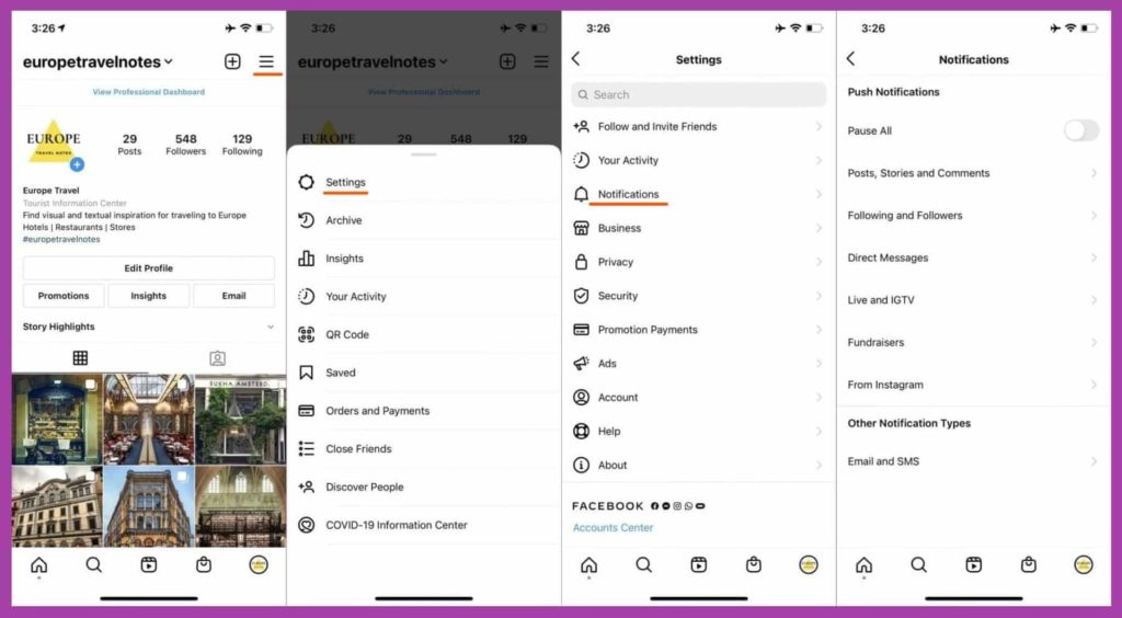 Instagram Notification Won’t Go Away? 4 Best Ways To Fix It 1 Instagram Notification Won't Go Away; turn off notifications