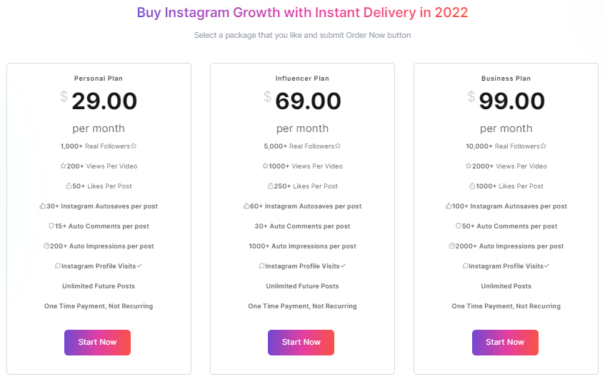Buy Instagram growth  