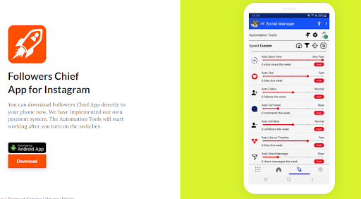 Instagram Followers App: 35 Safe & Free Apps (Android & IOS) 28 followers chief intsagram followers app
