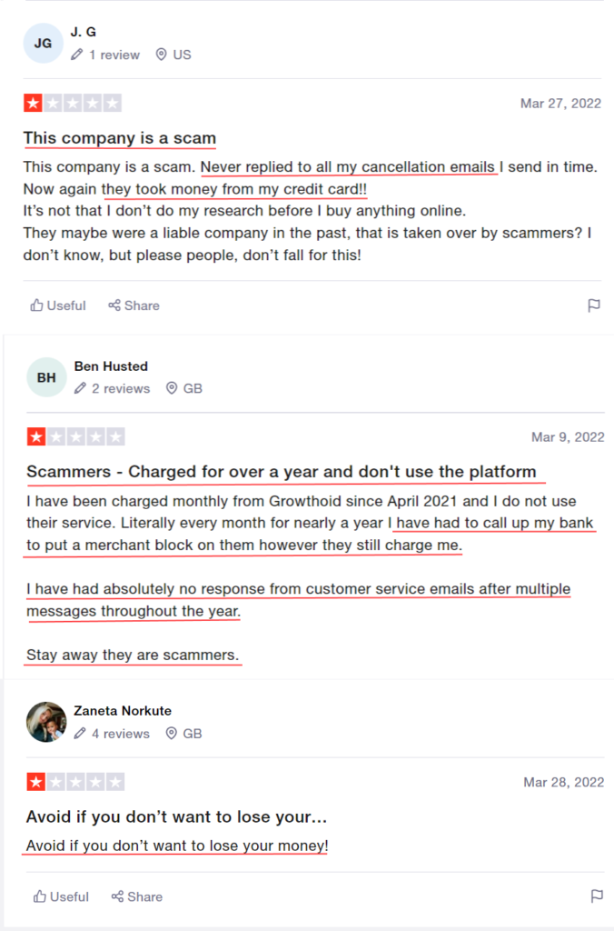 Growthoid Reviews 2022: Things They Will Never Tell You! + Best Alternative 5 Growthoid reviews on Trustpilot