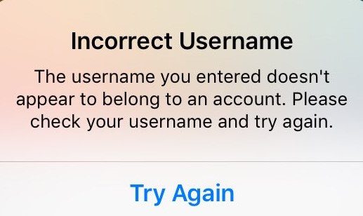 ‘Sorry We Couldn’t Log You In Instagram’ Here’s How To Fix! *Best Solutions* 2 Instagram login error of ‘Incorrect username’