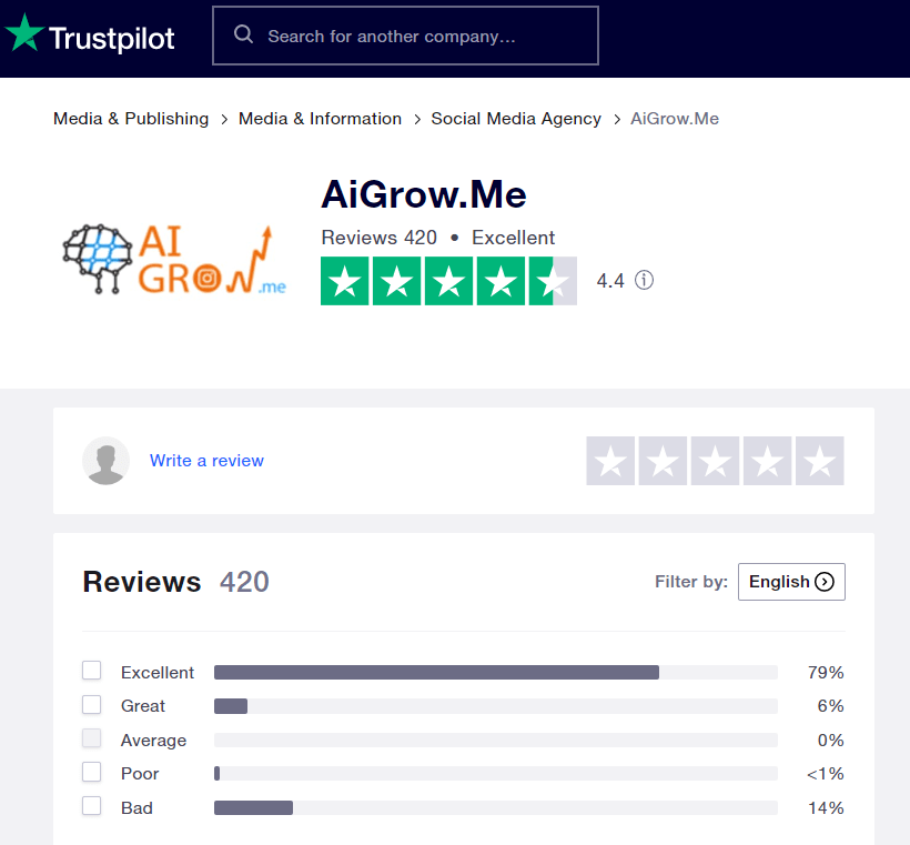 AiGrow Review: *Is It The Best Instagram Growth Service in 2023?* 17 AiGrow Reviews