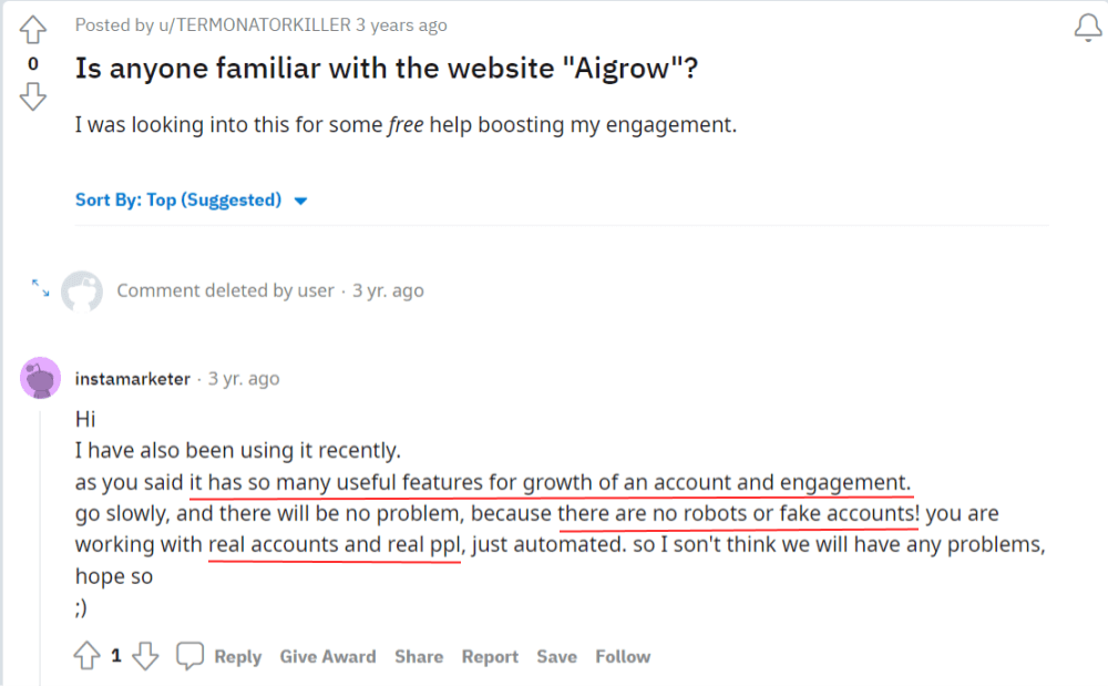AiGrow Review: *Is It The Best Instagram Growth Service in 2023?* 20 AiGrow reviews Reddit