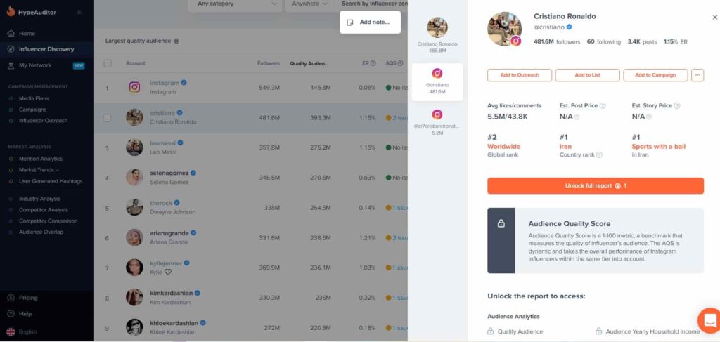 Hypeauditor Review in 2022 *Truth Revealed* + Best Alternatives 4 Influencer Analytics